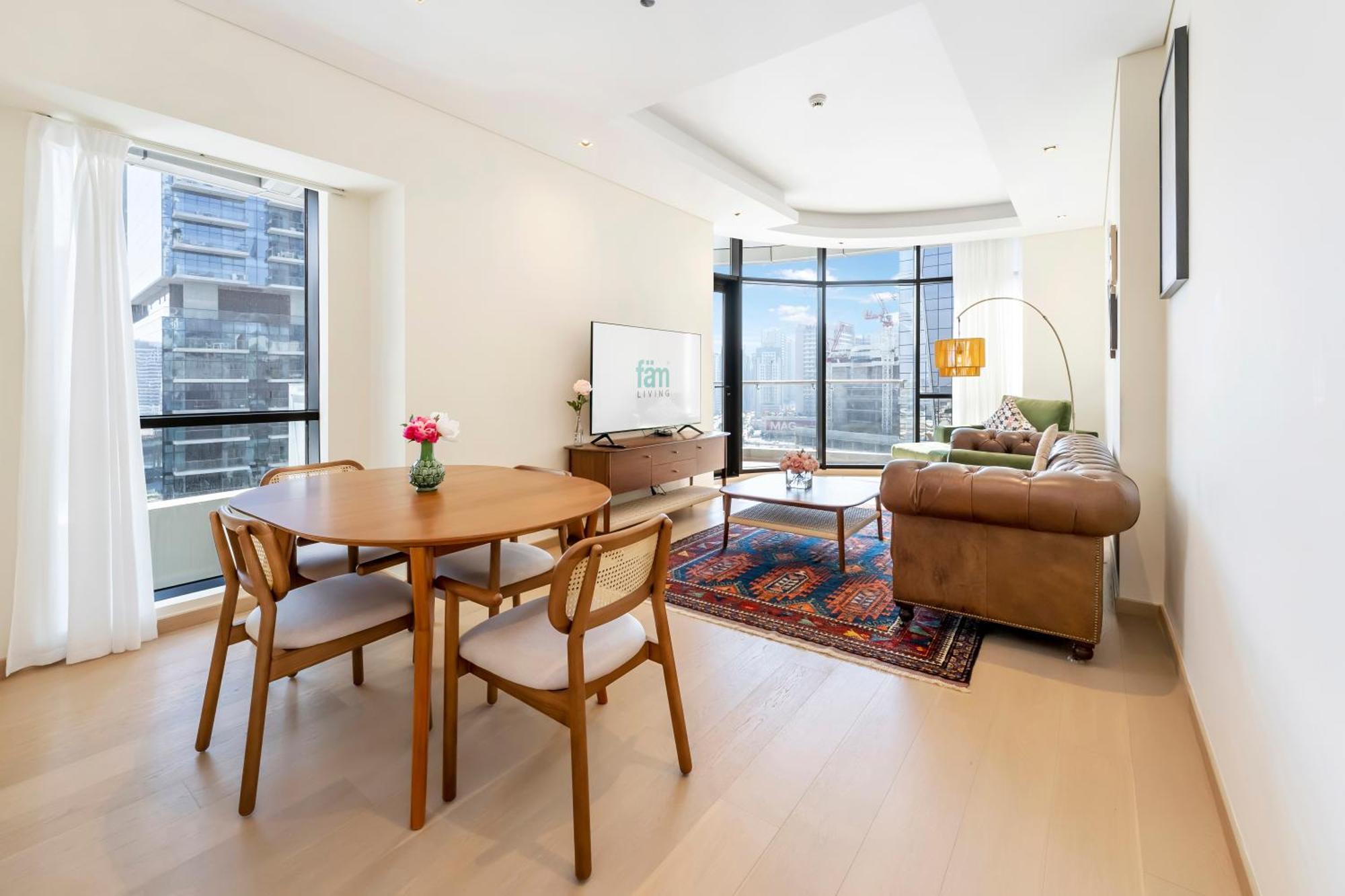Fam Living - Rp Heights - 3 Mins Walk To Burj Khalifa & Dubai Mall Downtown Dubai Esterno foto